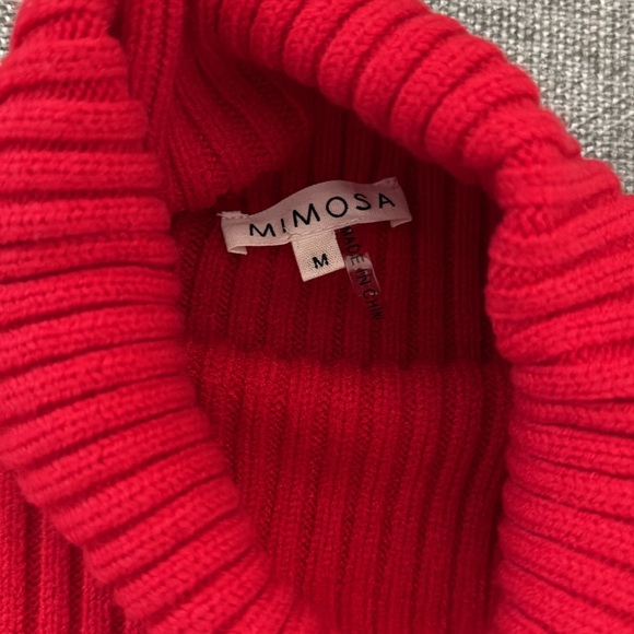 Mimosa women’s cropped sweater top - Picture 3 of 3